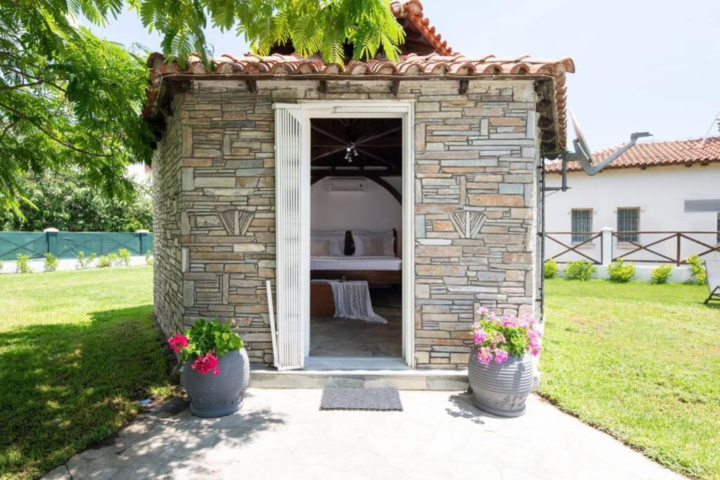 Willa Nuestro Jardin Sykia Zewnętrze zdjęcie