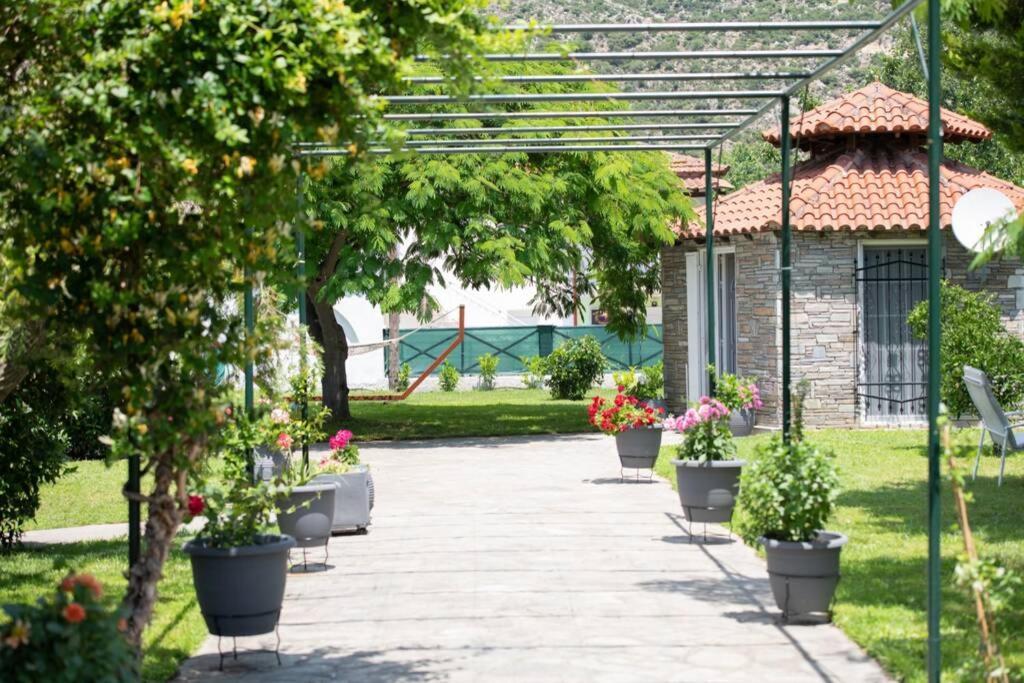Willa Nuestro Jardin Sykia Zewnętrze zdjęcie
