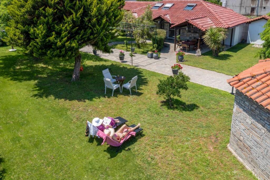 Willa Nuestro Jardin Sykia Zewnętrze zdjęcie